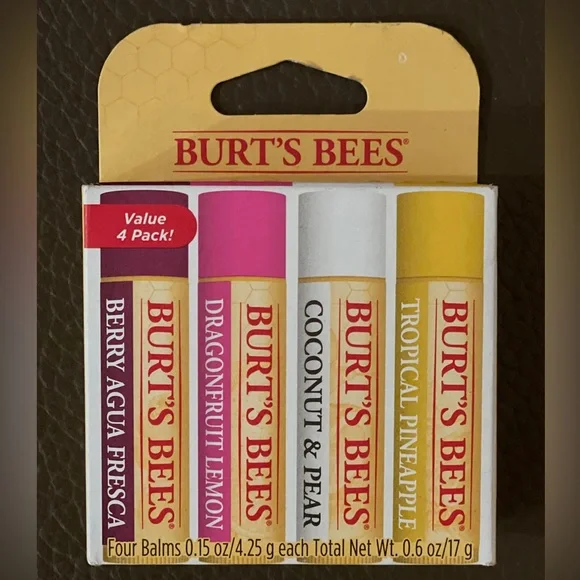 Burt's Bees Lip Balms — Tropical Retreat 4 Pack Set - Picture 2 of 16